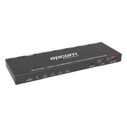 EPCOM PROAUDIO EPC-B14SA Splitter HDMI / 1x4 Salidas Simultáneas / 4K@60Hz 4:4:4 / HDMI 2.0b / Extractor de Audio Óptico y Analógico / Down Scaler 4K a 1080p / HDCP 2.2 / 18 Gbps