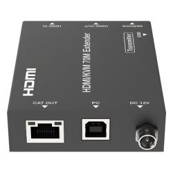 EPCOM PROAUDIO EPC-EDB70K Extensor HDMI con KVM / 4K2K@60Hz / 4:4:4 / 18 Gbps / 70 m (229.7 ft) / HDR / PoC Bidireccional / USB 1.1 / Audio 3.5mm - Img 6