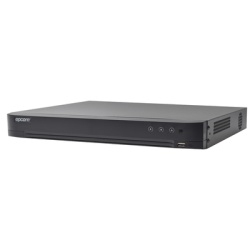EPCOM PROFESSIONAL EV-4016TURBO-D(C) DVR 16 Canales TurboHD + 8 Canales IP / 5 Megapixel Lite - 3K Lite / Acusense (Evita Falsas Alarmas) / Audio por Coaxitron / 1 Bahia de Disco Duro / H.265+ / Salid