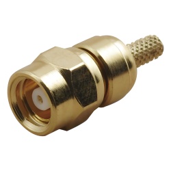EPCOM TITANIUM TT-SM-0024 Conector SMC Macho de Anillo Plegable para cables RG-58/U LMR-195 RG-142/U.