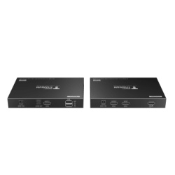 EPCOM TITANIUM TT676KVM Extensor KVM HDMI / 4K @ 60 Hz / 70 m (229.7 ft) / Cat 6/6a/7 / USB / HDR10 / Salida Loop / S/PDIF / Uso 24/7