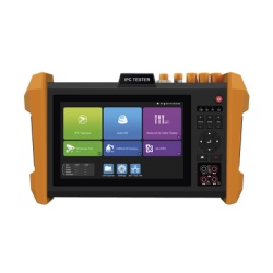 EPCOM TPTURBO8KPLUS Tester Profesional Multifuncion | Pantalla Tactil 7" | Laser Integrado | Camara Integrada | Prueba IP/HD Coaxial | 4K/8K | H.265/H.265 | ONVIF | WiFi | Analizador de Cable | Medido