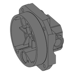 FAAC 7171485 TAPA TRASERA PARA OPERADOR FAAC 400