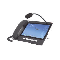 FANVIL A32I Telefono IP Android 9.0 Empresarial para 20 lineas SIP pantalla tactil Wi-Fi y Bluetooth PoE hasta 112 botones DSS puertos Gigabit soporta recepcion de video.