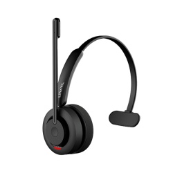 FANVIL DH301B Auriculares Bluetooth / Microfono Omnidireccional / Cancelacion de Ruido AI ENC / Busylight Integrado / Bluetooth 5.4 Multipunto / Bateria 400 mAh / 22 Horas Llamadas / Compatible VoIP - Img 3