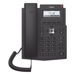 FANVIL X1SP Telefono IP / 2 Lineas SIP / Pantalla LCD 128x48 / Audio HD G.722 y Opus / Conferencia 3 Vias / PoE 802.3af / OpenVPN / Soporte EHS
