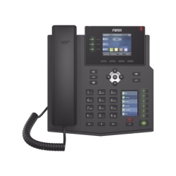 FANVIL X4U Telefono IP Empresarial con Estandares Europeos 12 lineas SIP con pantalla a color 30 teclas DSS/BLF puertos Gigabit IPv6 Opus PoE/DC