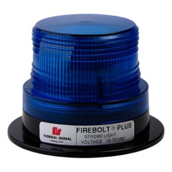 FEDERAL SIGNAL 220-200-03 Estrobo azul FireBolt Plus 12-72 Vcc (2 Joules) con tubo de reemplazo