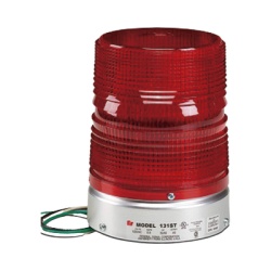 FEDERAL SIGNAL INDUSTRIAL 131ST-012024-R Luz de advertencia estroboscopica StarfireÂ® UL y cUL 12-24 VCD color Rojo