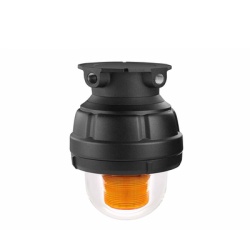 FEDERAL SIGNAL INDUSTRIAL 27XL-024-A Luz de advertencia LED a prueba de explosion adecuado para su uso en Clase I Div. I Grupos C y D; Clase I Div. 2 Grupos A B C y D; Clase II Div. 1 Grupos E F y G;
