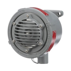 FEDERAL SIGNAL INDUSTRIAL 31X-120-3 Bocina Vibratone a prueba de explosiones para exterior y ubicaciones peligrosas 120Vca negra