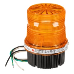 FEDERAL SIGNAL INDUSTRIAL FB2LED-012024-A Estrobo FireballÂ® LED Luz de advertencia Listado por UL y cUL de 12-24 VCD Color Ambar