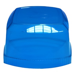 FEDERAL SIGNAL Z85-5013-7A-03 Domo de reemplazo para FIRE BEAM. Color azul