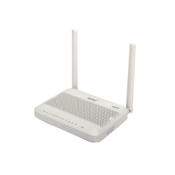 FIBERHOME HG6145F3 ONU GPON WiFi 6 (2.4/5 GHz) 2 Antenas de 5 dBi Compatible con OLT de Terceros 4 puertos Gigabit + 1 POTS + 2 USB conector SC/UPC