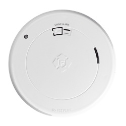 FIRST ALERT 1046747 Alarma de Humo First Alert SM210L / Sensor Fotoelectrico / Bateria de Litio Sellada de 10 Anos / Luz de Seguridad / Rango de Temperatura 4.4°C a 37.8°C/ Cumple UL217 CSFM NFPA 72