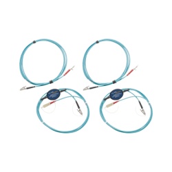 FLUKE NETWORKS MRC-50EFC-SCLCKITM Kit de Cables de Referencia de Comprobacion Multimodo CertiFiber Pro Para Fibras con Conectores LC de 50Âµm (2 SC/LC Metalico 2 LC/LC Metalico) de 2 Metros (6.56 Pies