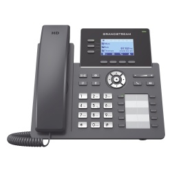 GRANDSTREAM GRP2604P Telefono IP Grado Operador 3 lineas SIP con 6 cuentas 10 botones BLF puertos Gigabit PoE codec Opus IPV4/IPV6 con gestion en la nube GDMS