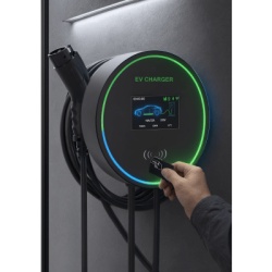 GREENC S01US48A Estacion de Carga para Vehiculos Electricos / 48 A / 11.5 kW / Conector Tipo 1 (SAE J1772) / 220-250 V Monofasico / Pantalla LCD 4.3 in (10.9 cm) / Cable TPU 5 m (16.4 ft) / Plug and P - Img 12