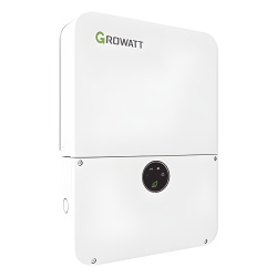 GROWATT MIN5000TLXHUS Inversor Hibrido para Interconexion a CFE de 5 kW con Salida de 220 Vca Modulo Wifi Incluido