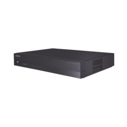 HANWHA VISION ARN-810S NVR 8 canales soporta hasta 8MP / H.265 / P2P Wisenet / 8 puertos PoE Plug and Play.