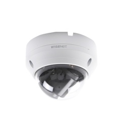 HANWHA VISION QNV-6082R Camara IP Tipo Domo Antivandalico 2 Megapixel / Lente Motorizado 3.2-10mm / IR 30M / WDR 120db / Exterior IP66 / H.265 & WiseStream / Entrada de audio