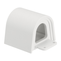 HANWHA VISION SBO-147BA Adaptador Conduit / Aluminio y Policarbonato / Orificio 19.1mm (3/4 ) / 48.5x41x56.7 mm / 1.9x1.6x2.2 in