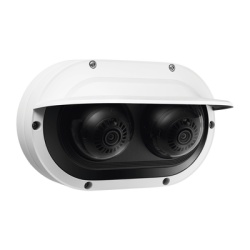 HANWHA VISION SBV-215WCW Parasol Protector para camaras IP multisensor de doble lente PNM-C7083RVD PNM-C12083RVD y PNM-12082RVD
