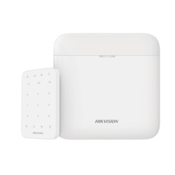 HIKVISION AXPRO-KIT-TECLADO Kit de Alarma Inalámbrica / 48 Zonas Expandibles / Wi-Fi 2.4 GHz / Batería de Respaldo 35 h / Teclado Integrado / Frecuencia 433 MHz