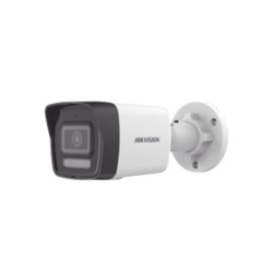 HIKVISION DS-2CD1063G2-LIU(F) [Dual Light] Bala IP 6 Megapixel / Lente 2.8 mm / 30 mts IR + 30 mts Luz Blanca / Microfono Integrado / ACUSENSE Lite / Exterior IP67 / H.265 / PoE / Micro SD