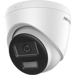HIKVISION DS-2CD1323G3-LIU Cámara Turret IP / 2 Megapixel / Dual Light 30 m (98.4 ft) / AcuSense Lite / Micrófono Integrado / IP67 / PoE