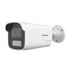 HIKVISION DS-2CD1T43G2-LIUF/SL [PROTECCION ACTIVA] Bala IP 4 Megapixel / Motion Detection 2.0 (Deteccion de Humanos y Vehiculos) / Lente 4 mm / Audio de Dos Vias / Luz Intermitente y Alerta de Audio /