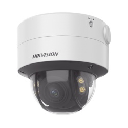HIKVISION DS-2CD2747G2-LZS(C) Domo IP / 4 MP / Color 24/7 / Lente Varifocal 3.6-9 mm / Luz Blanca 40 m (131 pies) / WDR 130 dB / IP67 / IK10 / AcuSense / MicroSD 512 GB