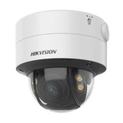 HIKVISION DS-2CD2747G2T-LZS(C) Cámara Domo IP / 4 Megapixel / ColorVu 24/7 / Lente 2.8-12 mm / Luz Blanca 40 m (131.2 ft) / WDR 130 dB / AcuSense / IP67 / IK10