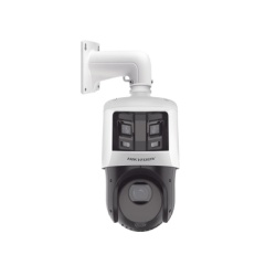 HIKVISION DS-2SE4C425MWG-E/26(F0) [TandemVu] PTZ IP 4 Megapixel con Camara Panoramica 6 Megapixel / 25X Zoom / 100 mts IR / IP66 / WDR / PoE+ / Entrada-Salida de Audio y Alarma / Ultra Baja Iluminacio