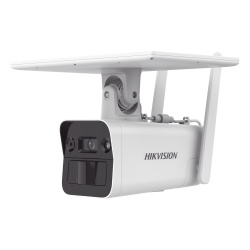HIKVISION DS-2XS2T41G1-ID/4G/C05S07 Kit Solar IP Autónomo / 4 Megapixel / Doble Detección Radar + PIR / IR 10 m (32.8 ft) / 4G con SIM / Audio Bidireccional / IP67 / Autonomía 11 Días