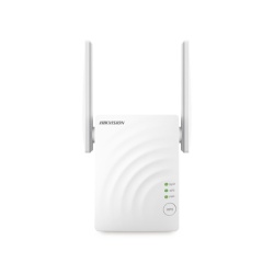 HIKVISION DS-3WRE12C Extensor WiFi / Hasta 1200 Mbps / Doble Banda AC (2.4 GHz y 5 GHz) / 1 Puertos 10/100 Mbps / 2 Antenas Omnidireccional de 3 dBi / Interior