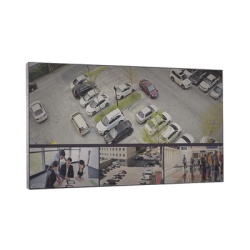 HIKVISION DS-D2055LU-Y Pantalla LCD 55" para Videowall / Entrada HDMI - VGA - DVI - DP / Monitor Robusto / Bisel Delgado (3.5 mm) / Daisy Chain (Conexion en Cadena sin Software)