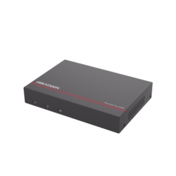 HIKVISION DS-E04NI-Q1/4P/1T NVR + eSSD / 4 Megapixel / 4 Canales IP / 4 Puertos PoE+ / eSSD de 1 TB / ACUSENSE / Diseno Compacto y Cero Ruido
