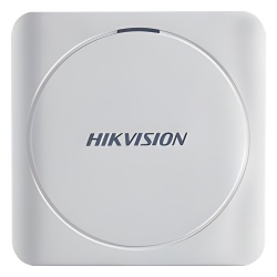 HIKVISION DS-K1801E Lector de Tarjetas PROX / EM 125 kHz / Wiegand W26/W34 / IP65 / 12 VDC / Compacto