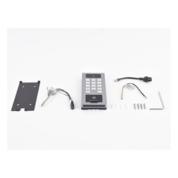 HIKVISION DS-K1T502DBFWX-C-E1 Terminal de Control de Acceso / Videoportero Multiapartamento / 2 Megapixel / IP65 & IK09 / 10,000 Huellas / 100,000 Tarjetas / PoE / 2 Relays / Wi-Fi - Img 3