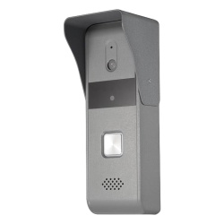 HIKVISION DS-KB2421T-IM Frente de Calle Analógico / Cámara Pinhole 720x576 @ 30 fps / Ángulo 98° / IR Auto 2 m (6.6 ft) / Audio Bidireccional con Cancelación de Eco / IP65 / Aleación de Zinc