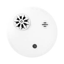HIKVISION DS-PDHT-E-WB Detector de Temperatura Inalámbrico / Alerta a 57°C / Buzzer 85 dB / Cifrado AES-128 / Autónomo / Interior