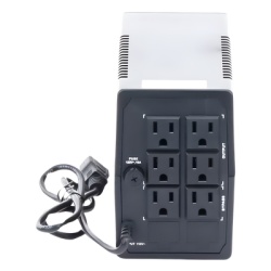 HIKVISION DS-UPS600-X UPS de 600 VA / 360 W / 6 Tomas NEMA 5-15R / 4 con Respaldo / 2 sin Respaldo / Entrada 85-150 V / Salida 102-132 V - Img 5