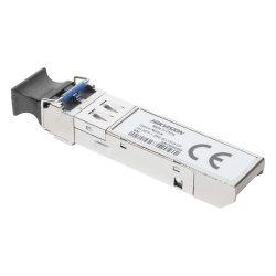 HIKVISION HK-SFP-1.25G-20-1310-DF Transceptor Mini-GBIC SFP / Distancia 20 km (65.6 ft) / Conector LC / Duplex / Monomodo / 1.25G Ethernet / 1310nm