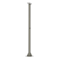 HIKVISION L1500-X800-R125(TCGX06) Poste para Cámara ANPR / Altura 1.5 m (4.9 ft) / Acero y Aluminio / Uso Interior y Exterior / Color Gris