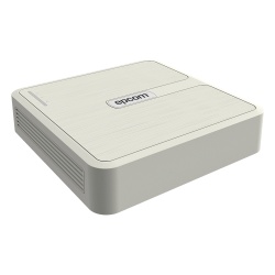 HiLook by HIKVISION NVR-104B/4P HiLook Series / NVR 4 Megapixel / 4 Canales IP / 4 Puertos PoE / 1 Bahia de Disco Duro / H.264+