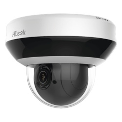 HiLook by HIKVISION PTZ-N2404I-DE3(G) Mini PTZ IP 4 Megapixel / 4X Zoom / Audio Bidireccional / H.265+ / 20 mts IR EXIR / WDR 120 dB / PoE / IK10 / IP66 / Ultra Baja Iluminacion / Microfono Integrado