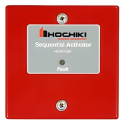 HOCHIKI HCVR-SQA Activador secuencial FIREPRO XTINGUISH ? para HCVR-3 ROJO (0100-16600)