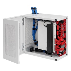 HOFFMAN DBL482412G Gabinete de Pared L-Box 12U / Acero 1.9 mm / 1219 x 610 x 313 mm / Puerta L 120° / RAL 7035 / Rack 19"