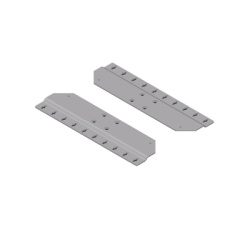 HOFFMAN EMB1 Montaje de Pared para Gabinetes ComLine De Aluminio Color Gris